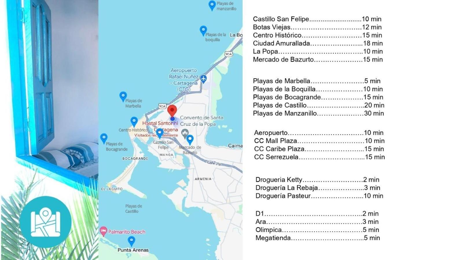 Casa Santorini Hotel Cartagena Екстериор снимка